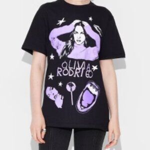 NEW WITH TAGS Olivia Rodrigo GUTS T-Shirt Size 3X Black Purple Graphic Official